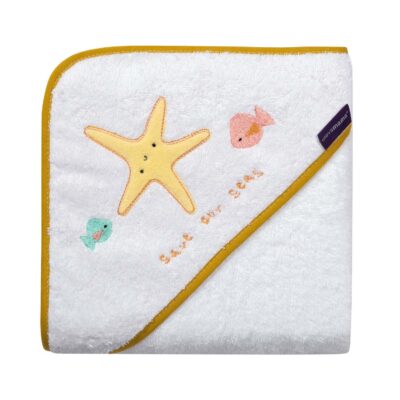 hooded cotton baby towel