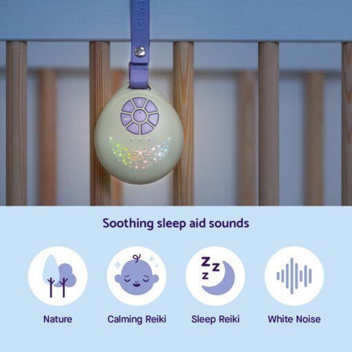 sound to sleep white noise light projector